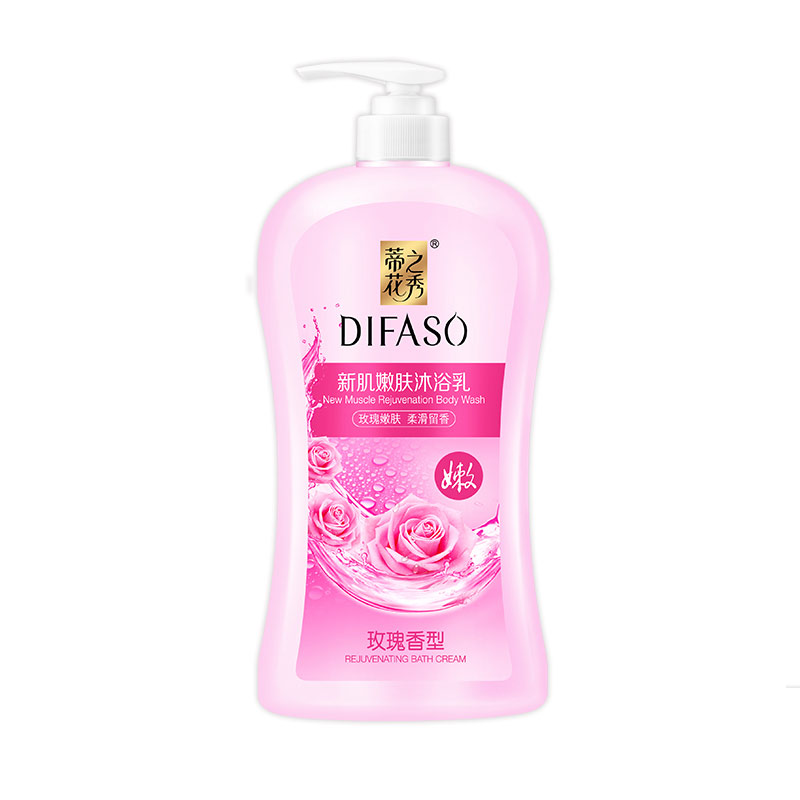 蒂花之秀沐浴露新肌嫩肤沐浴乳1kg玫瑰香型550g柔滑沐浴露