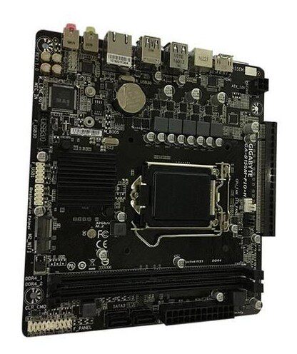 gigabyte/技嘉b85m-pio-h 侧插显卡itx主板m.