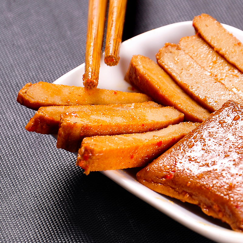 湖北三峡宜昌特产巴王豆腐干麻辣零食小吃500克豆腐干