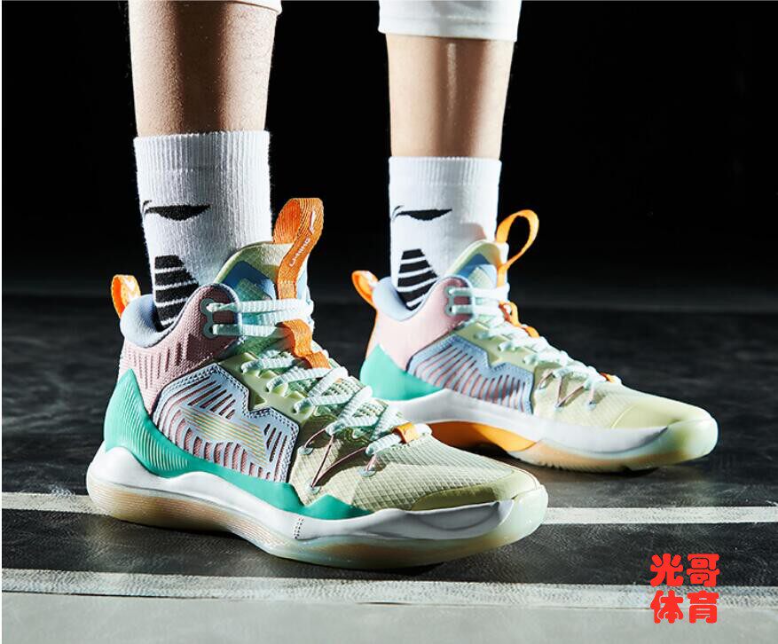 2020李宁利刃男子舒适减震耐磨防滑篮球专业篮球鞋