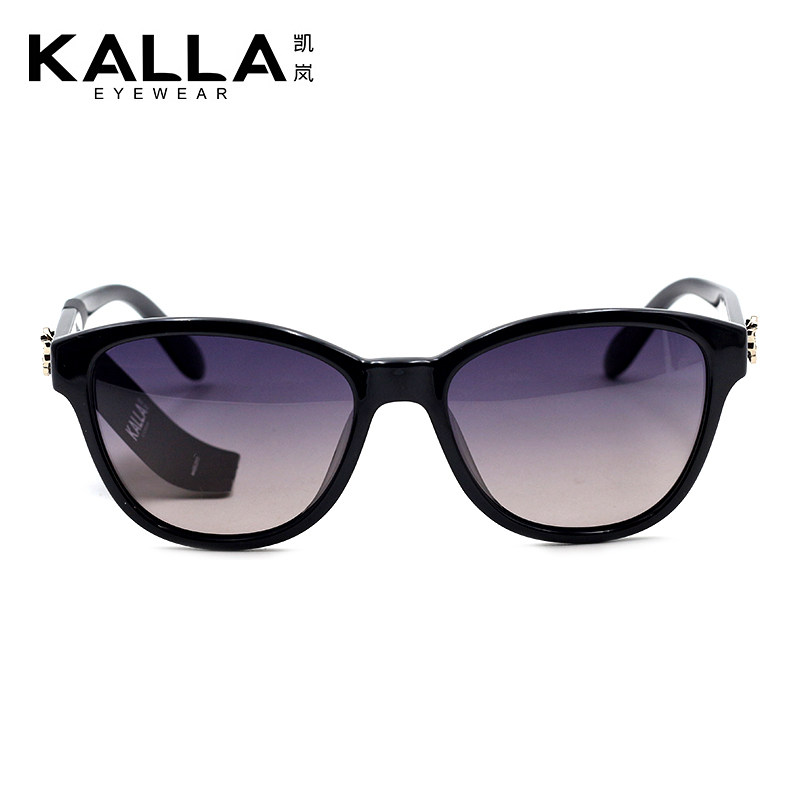 2019新款偏光kalla太阳镜女韩版圆脸防紫外线时尚墨镜太阳眼镜