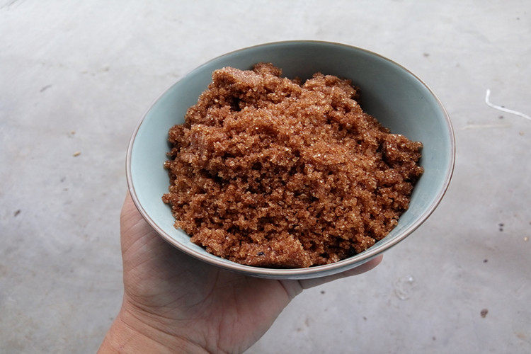 砂糖湖北农家天门红砂特产红糖红沙沙糖月子白糖