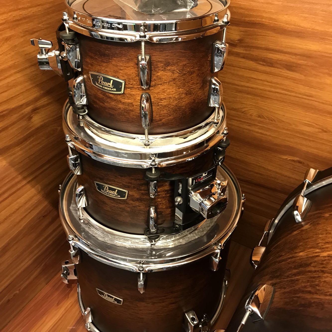 pearl珍珠架子鼓配件齐全硬件烤漆爵士鼓架子鼓