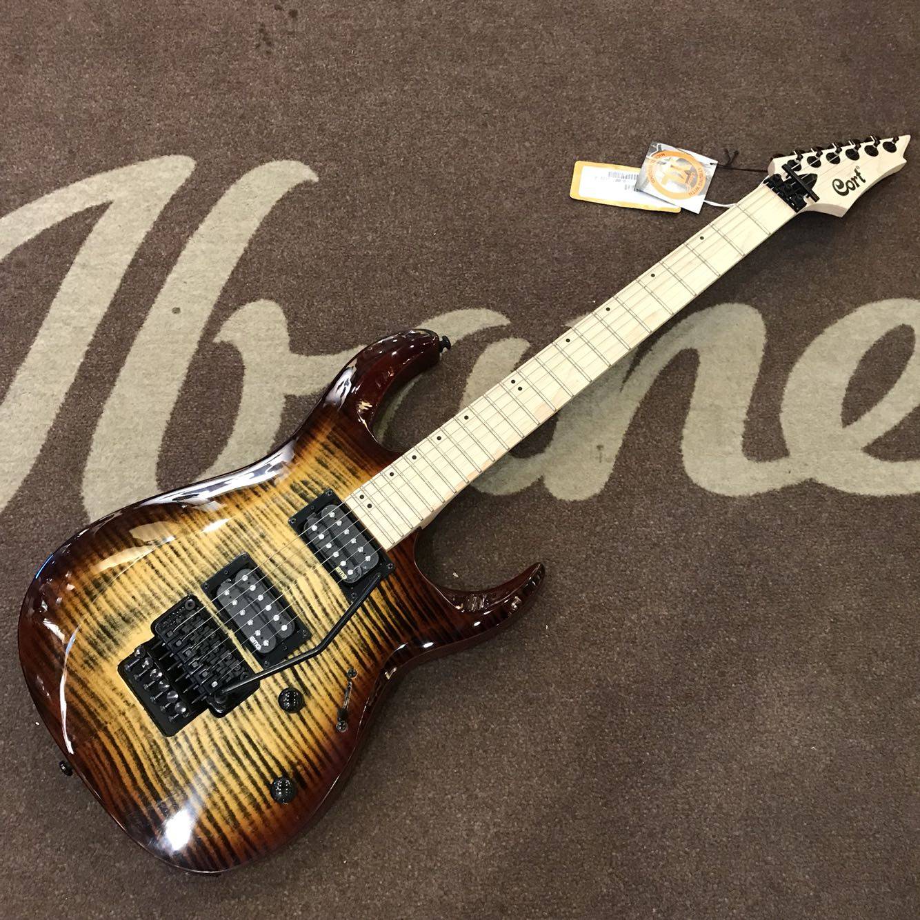 吉他cort考特套装专业x300男女初学者入门品双吉他电吉他