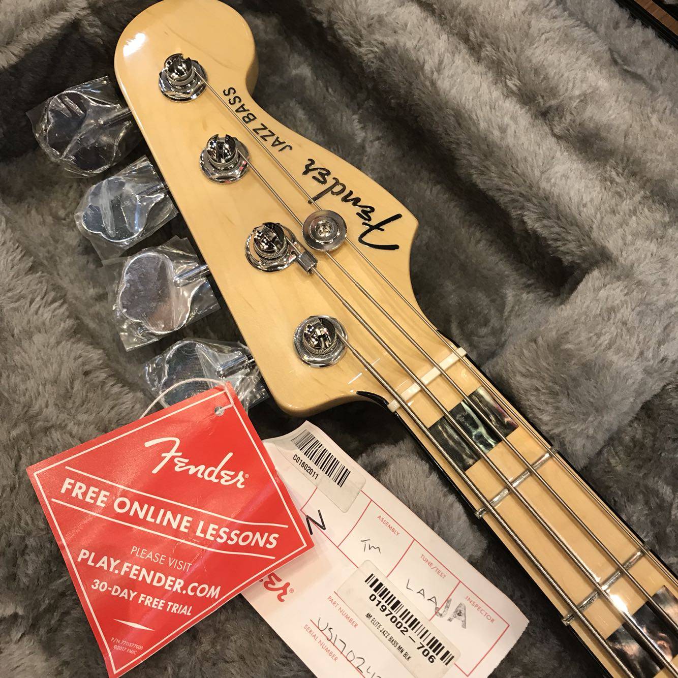 贝斯美国国芬fender美精电贝司黑色带箱包贝司电贝司