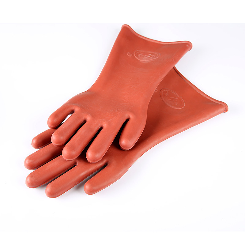 手套双安安安全牌12kv绝缘220v防电带电作业劳保绝缘手套