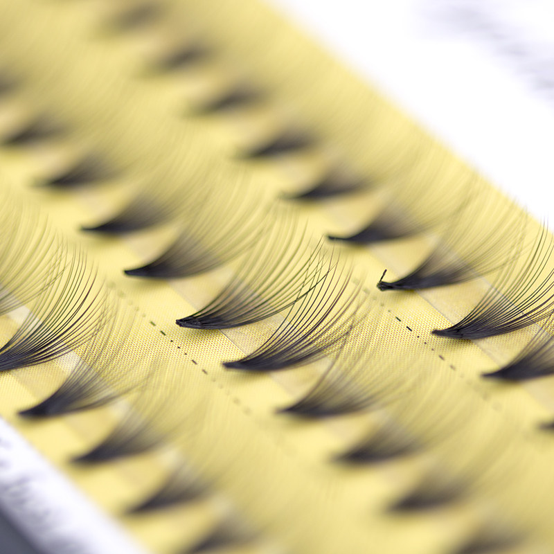 自己嫁接浓密单株60簇种植眼睫毛20根朵毛仿逼真水貂毛美睫师个人