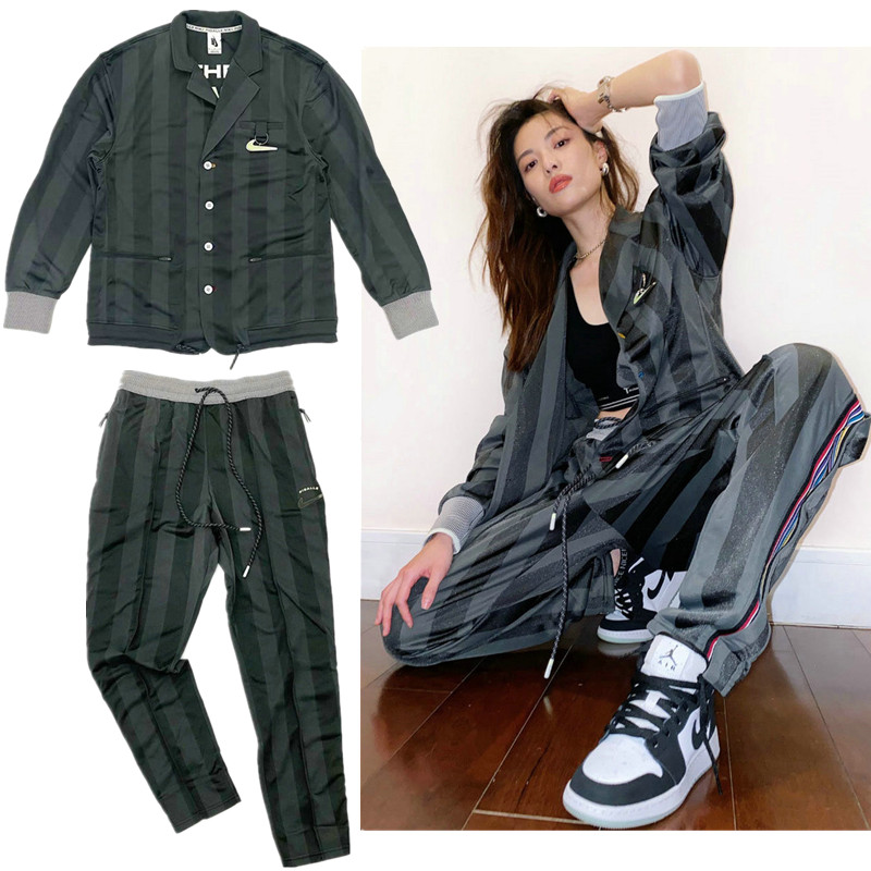 Tracksuit Jacket x Nike 耐克联名休闲西装外套男宽松西服套装女