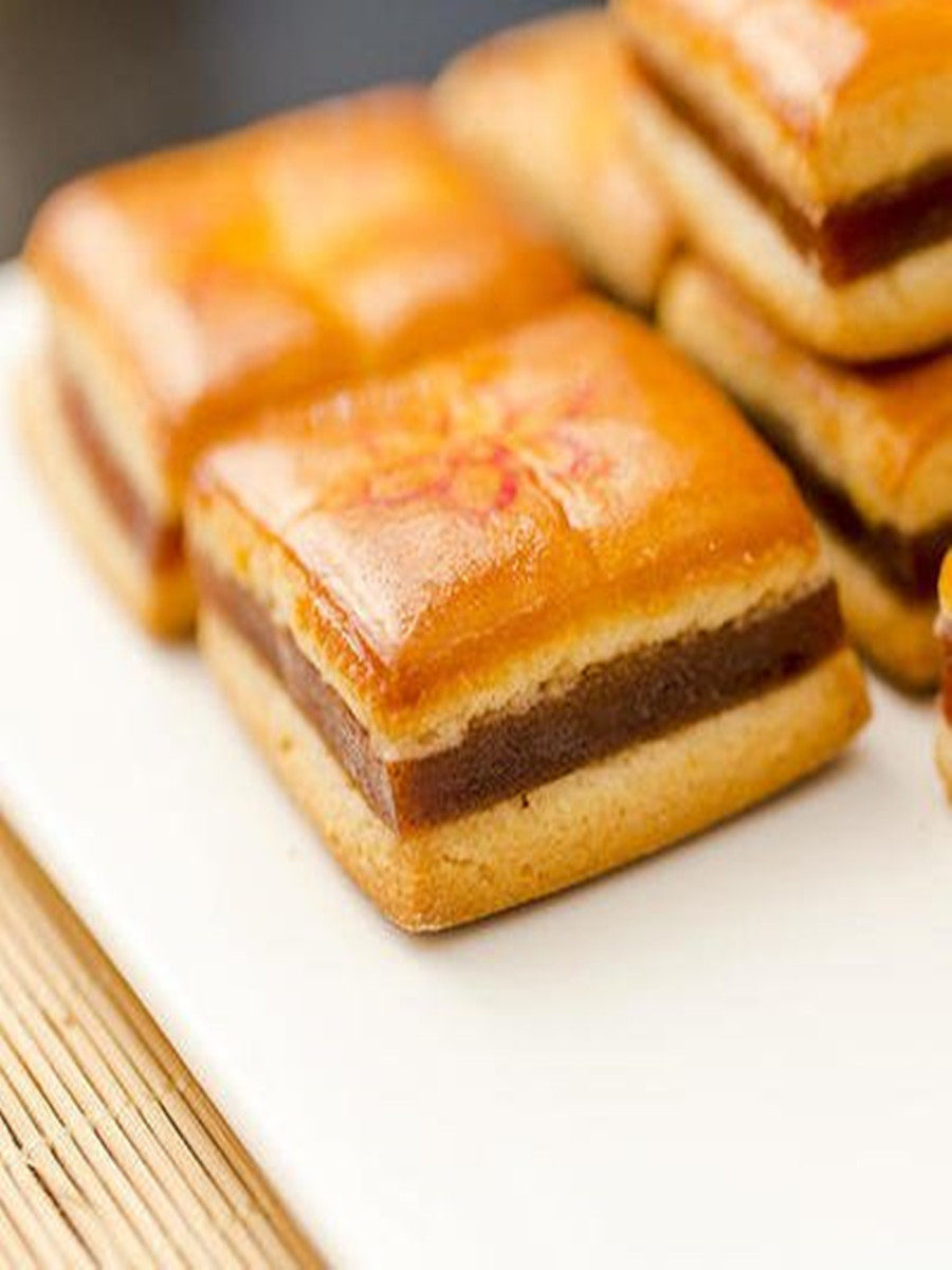 天津特产老城里糕点红果山楂京糕饼京糕排酸甜可口500