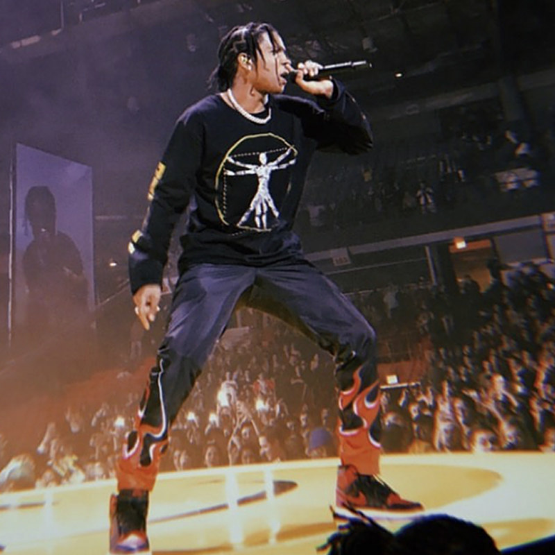 asaprockytesting日本限定机器人印花宽松卫衣