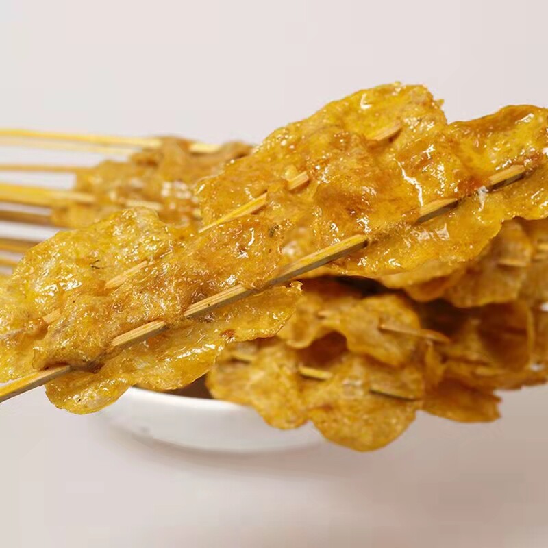 如意意牌沙爹鱼串蜂蜜蜜沙鱼片即食童年回忆即食鱼零食
