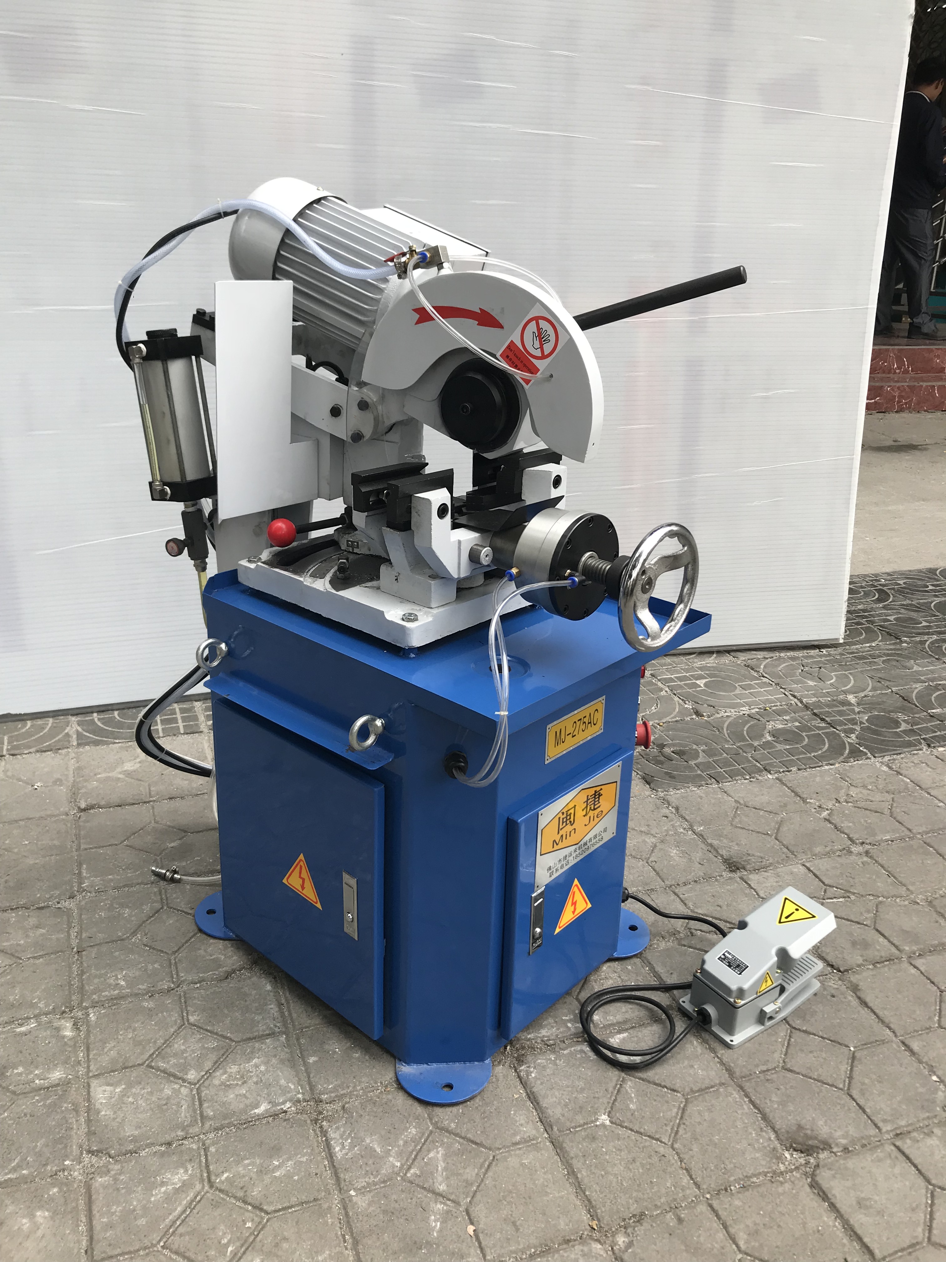 切管机不锈钢管多功能45度切角机无毛刺金属圆锯小型手动水切割机