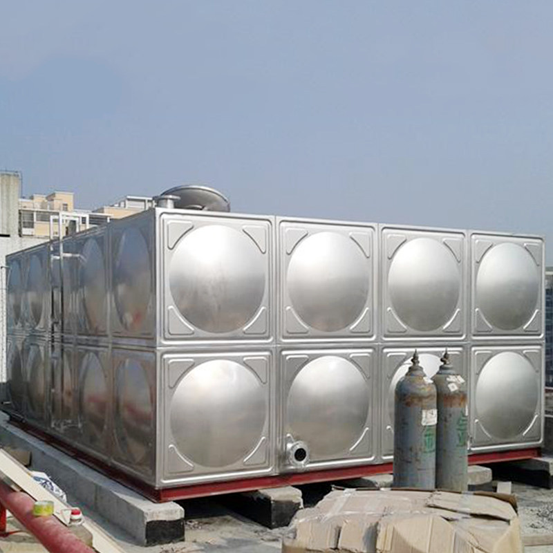 304不锈钢水箱家用1吨卧式储水罐蓄水桶屋顶太阳能水塔储水箱