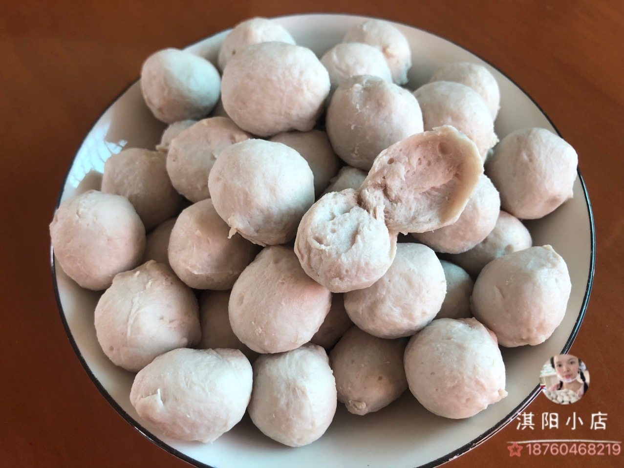肉丸闽南漳浦肉圆福建特产新鲜猪肉手工瘦肉肉丸