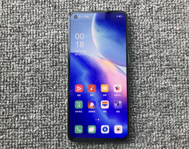 未开开封送礼礼盒opporeno55g新款opporeno5k拍照手机