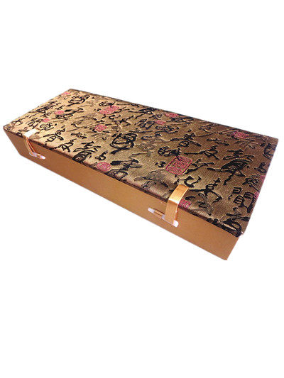 木制锦盒双镇尺盒镇佛珠挂件手持奖牌竹简相框首饰展示架