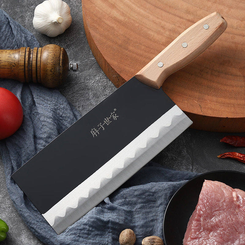 麻子专用锋利超薄切片切菜刀片肉刀厨师手工家用菜刀