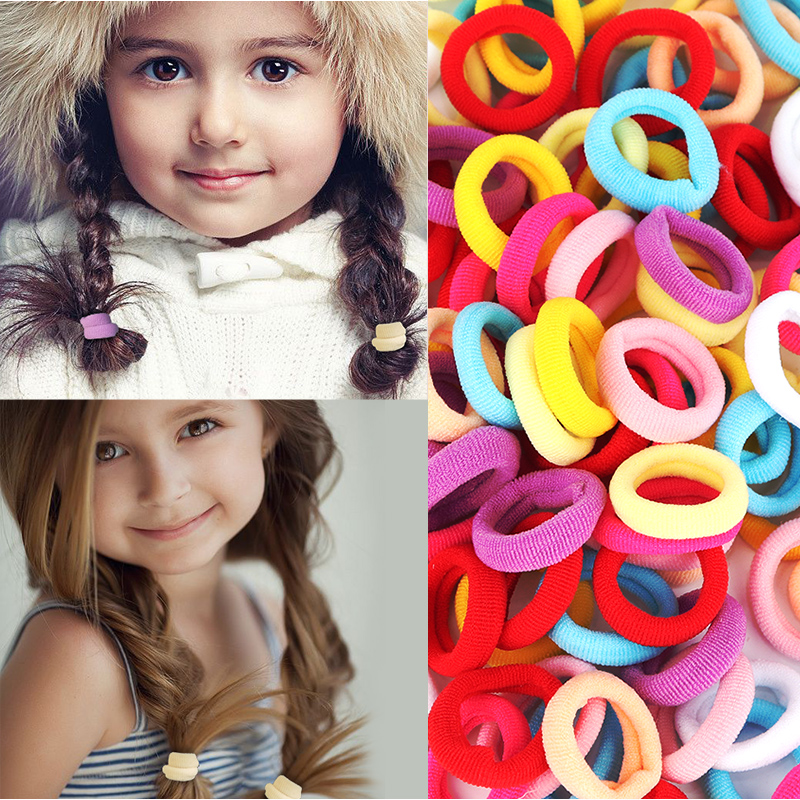 皮筋儿童头绳女童头饰不伤发扎头发韩国小清新小女孩可爱发圈头饰