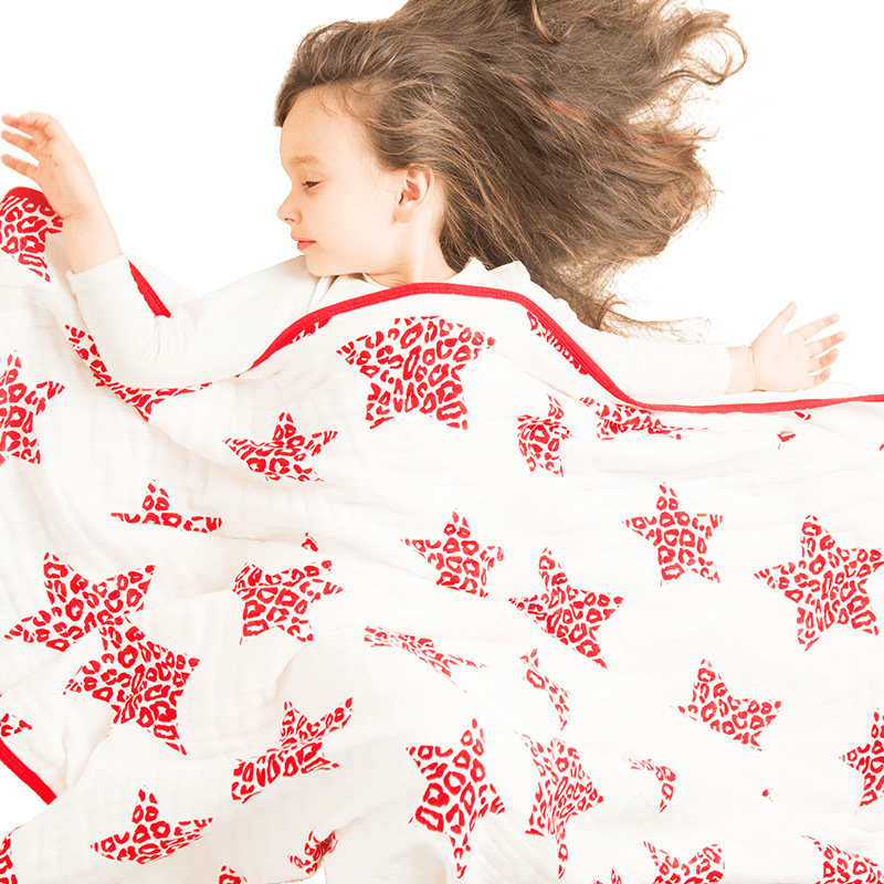 婴儿纱布伯斯马丁盖毯春秋空调抱毯新生儿毯子婴童抱被