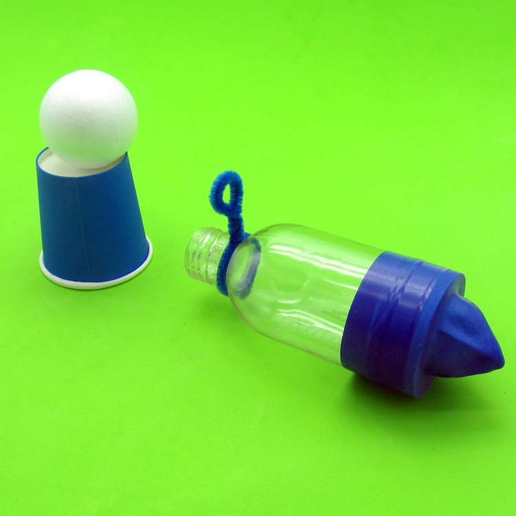 diy科技小制作 无敌空气炮小发明 中小学手工拼装模型益智材料包