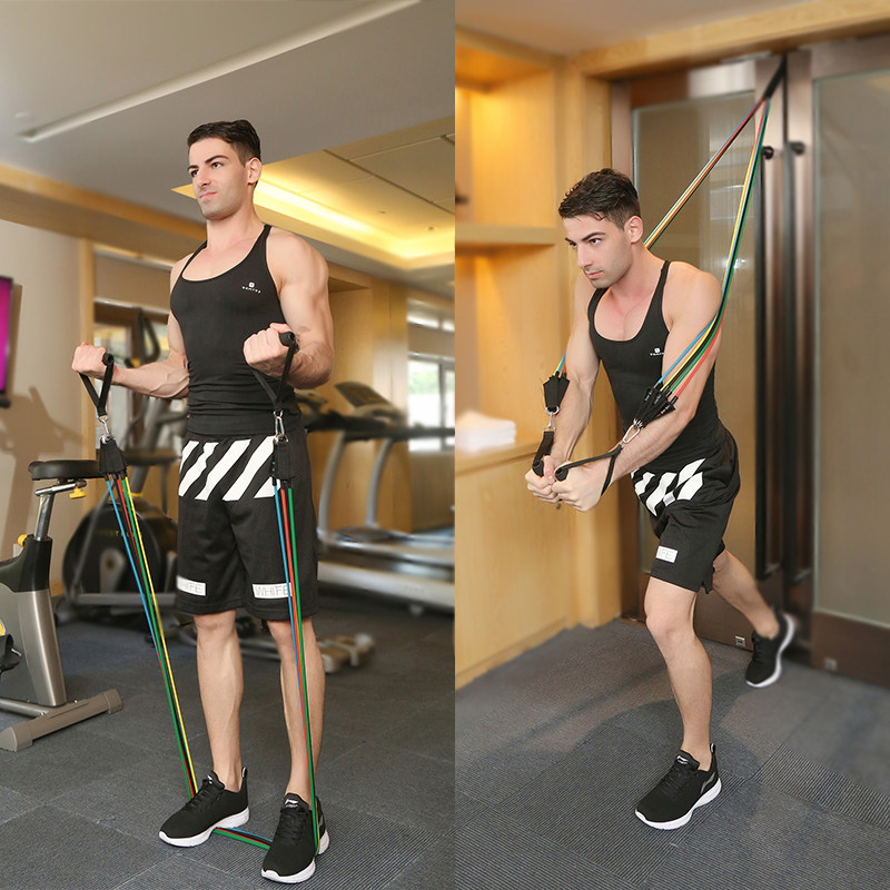 拉力弹力健身绳子带扩胸肌训练健身器材家用拉力绳