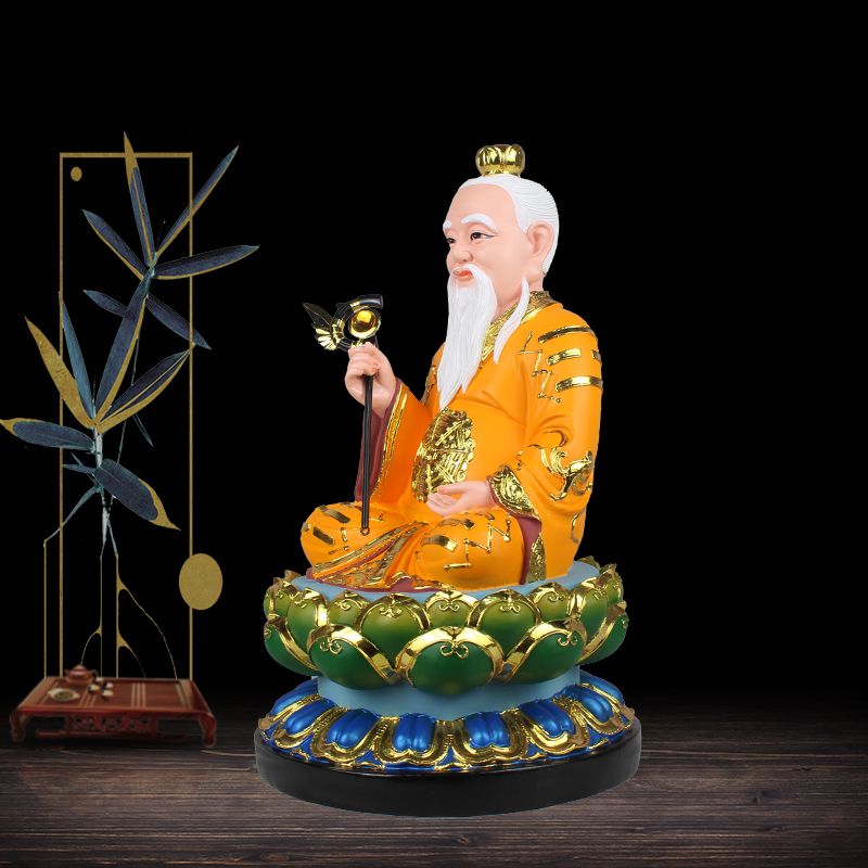 鬼谷子神像树脂鬼谷仙师王禅老祖佛像玄微真人摆件