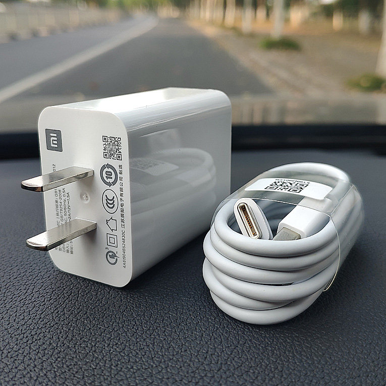 小米原装充电器18w快充mi9se红米note7note8手机数据线