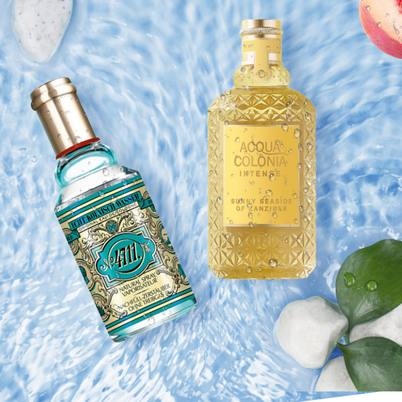 正品4711德国科隆血橙罗勒白桃香菜纯净微风香水