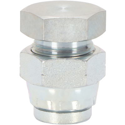 液压油管堵头4s英制外60°外锥2/3/4/6分1寸9s内螺纹c型内丝堵帽