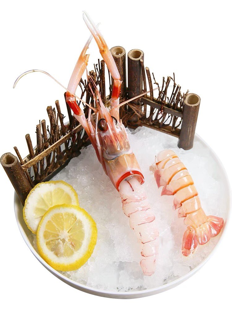 船冻新西兰鳌虾2号4斤约28只即食刺身日海鲜水产冻虾