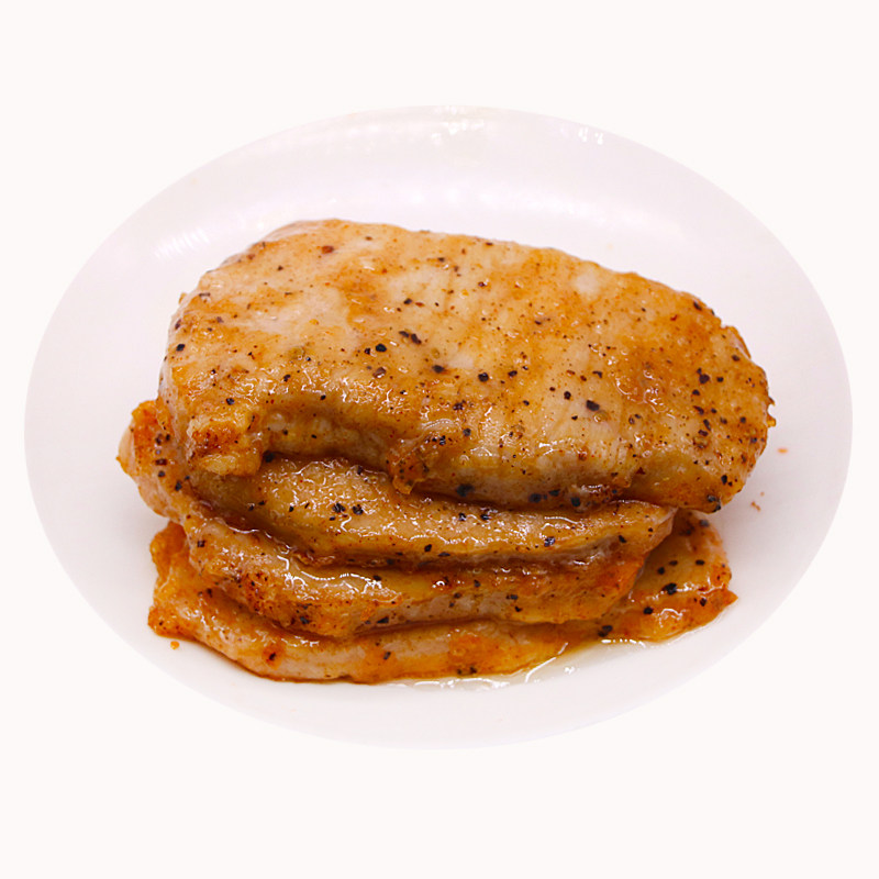 千般包汉堡1kg肉简餐汉堡猪扒腌制半成品冷冻猪排猪排