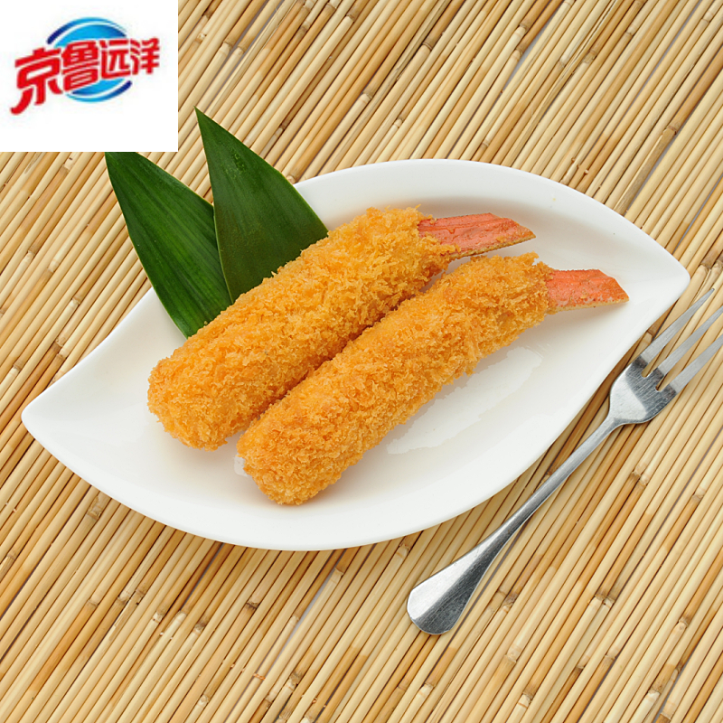 芙蓉远洋蟹棒蟹钳脚蟹角油炸速食半成品1050g30枚蟹类制品
