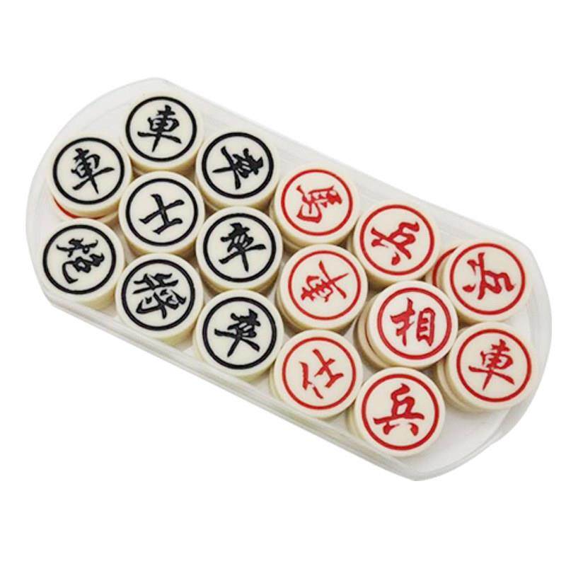 密胺中国象棋麻将实心塑料盒装树脂303540玉石手感围棋