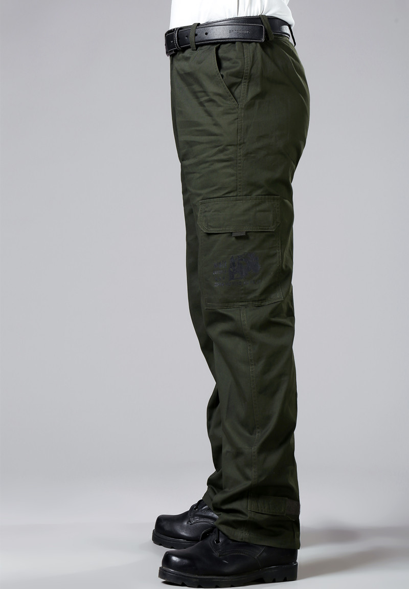 纯棉工作裤男夏薄款劳保裤耐磨宽松电焊防烫阻燃汽修透气工装裤子