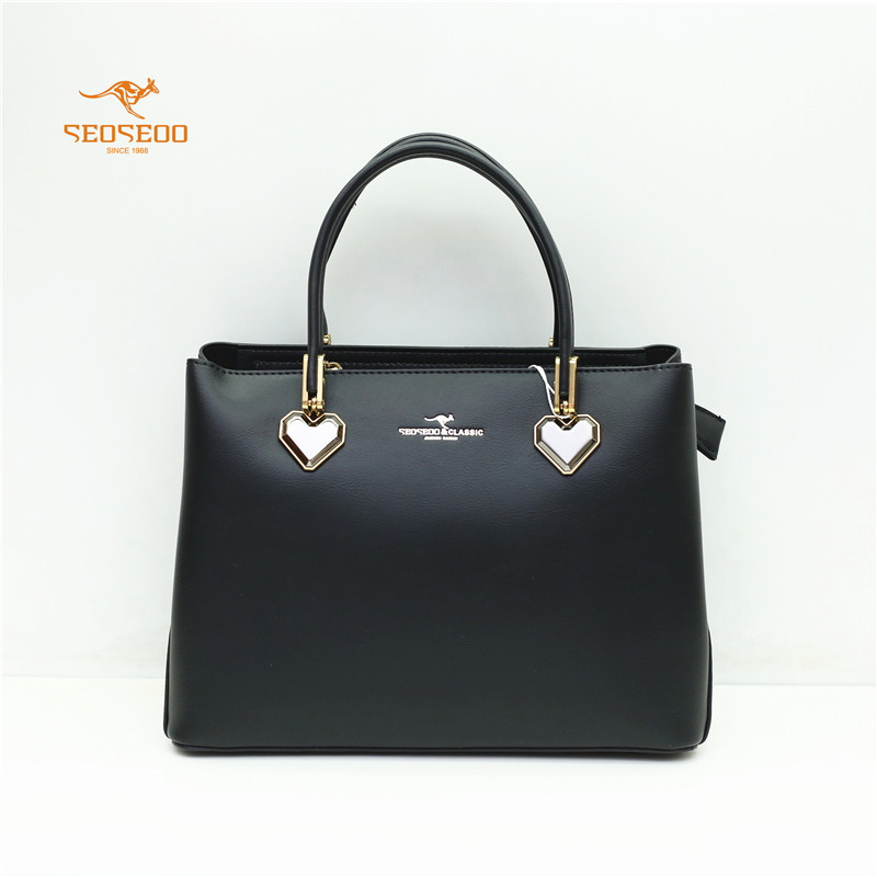 seoseoo南奥袋鼠女包新款手提包简约纯色休闲大容量通用款女包