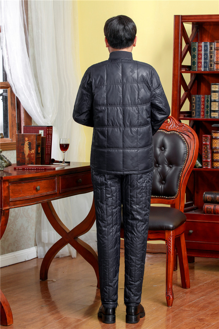 中老年件套冬棉服内胆棉棉裤两棉袄装初中装羽绒a件套爸爸男装爸妈普陀区排名榜棉衣图片