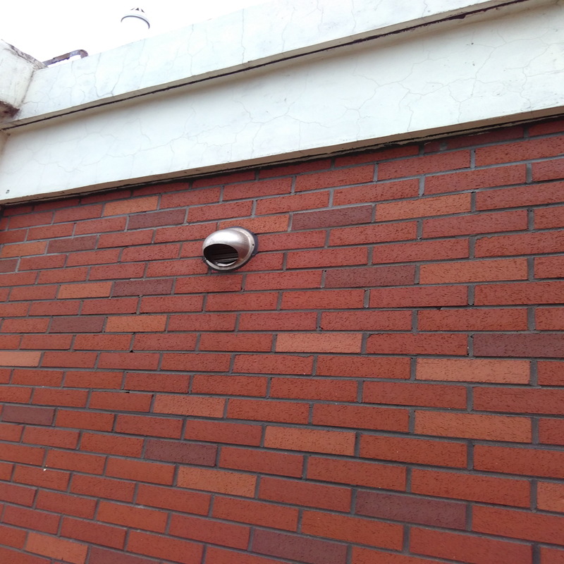 304不锈钢风罩 外墙风帽 排风口 油烟机排烟口 平口风帽 外墙出风