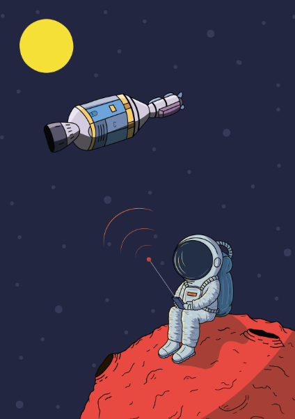 astronautnasa宇航员太空探险海报小众先锋艺术装饰现代装饰画