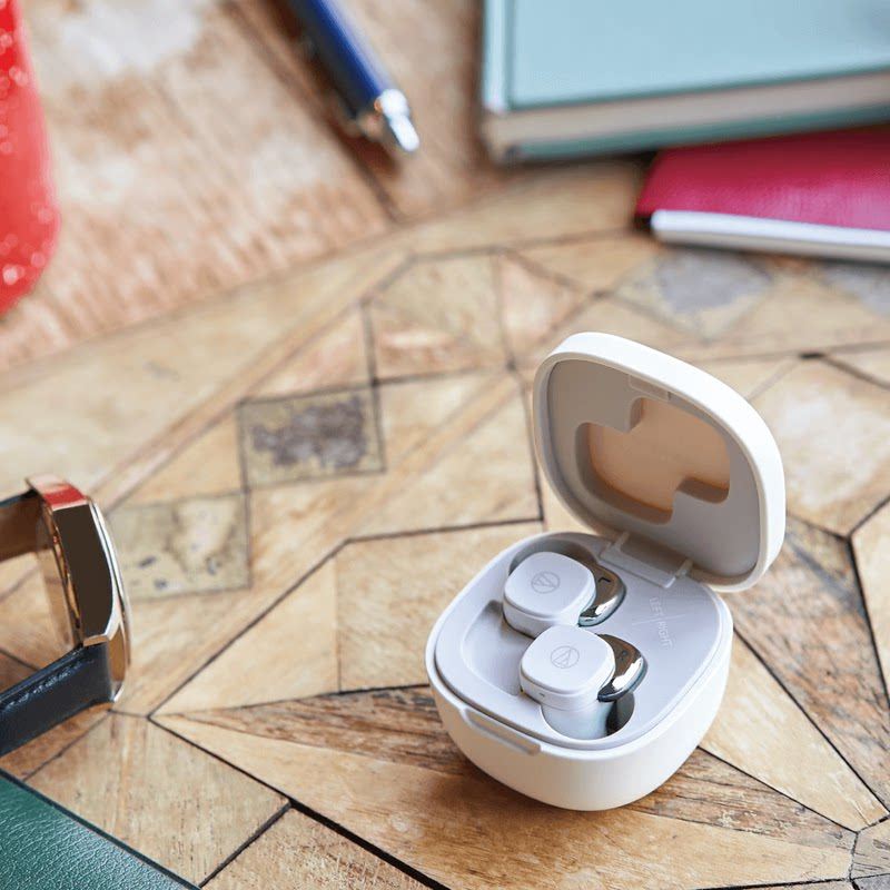 铁三角athsq1tw无线蓝牙耳机耳麦延迟运动入耳tws耳塞耳机