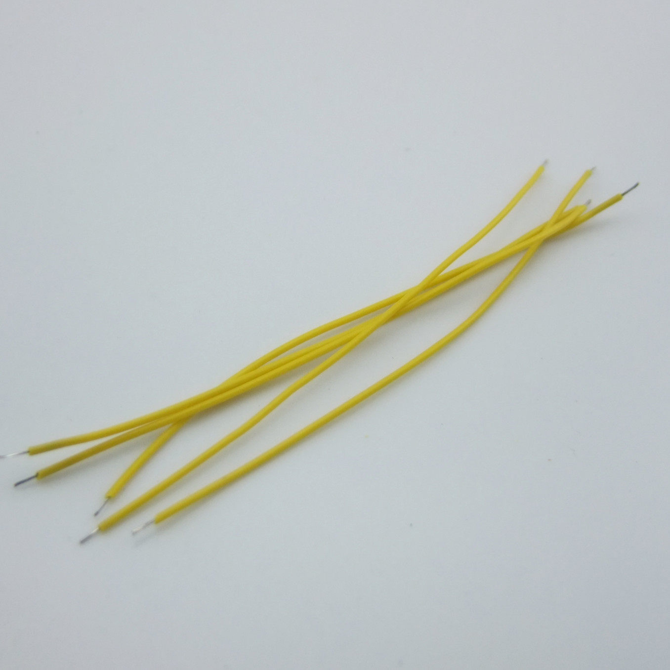 导线80mm长导连接线飞线跳线焊锡10根红黑黄三色连接线