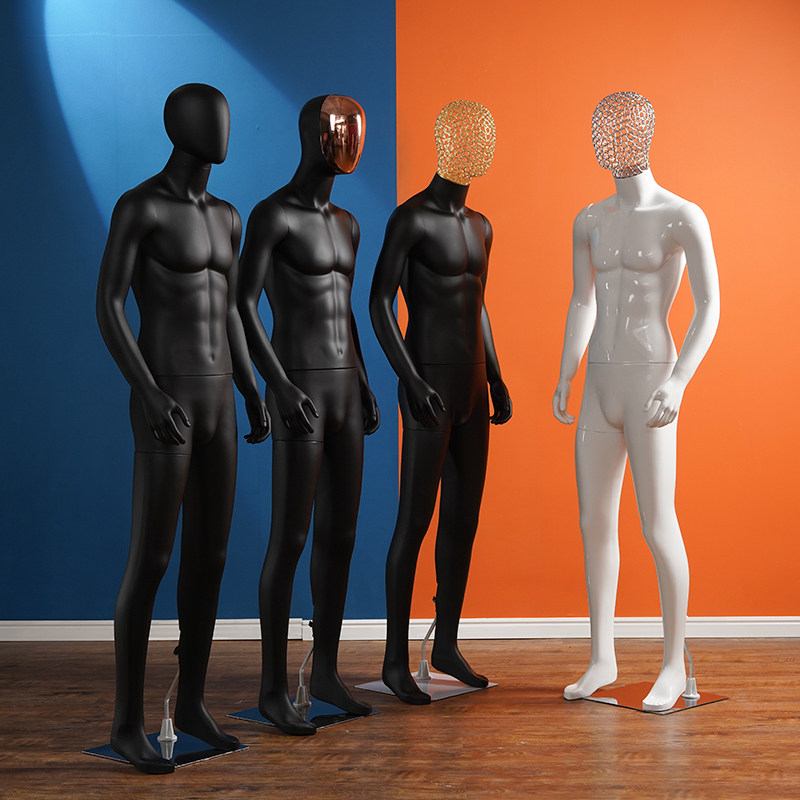 男模模特道具假人模型人体实验模拟服装店男装服装模特