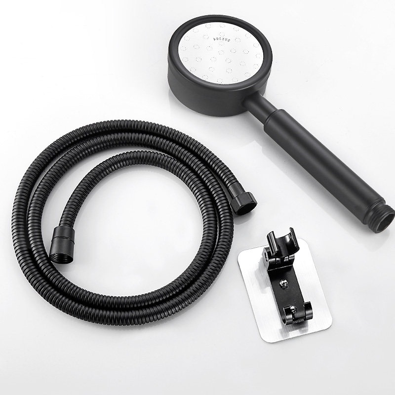 淋浴黑色配件浴室花洒喷头支架固定定座莲蓬花洒配件