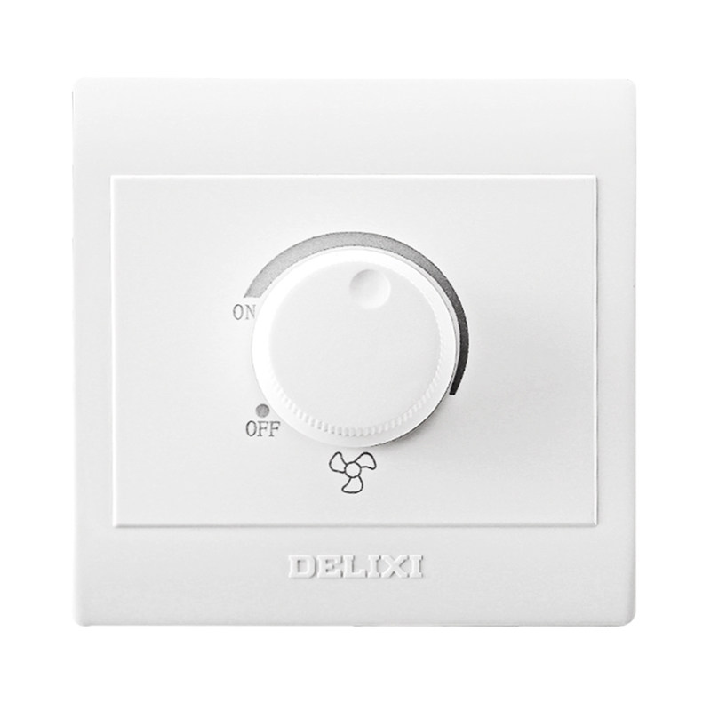 调速德力西明装吊扇无极变速电风扇开关220v风扇调速开关