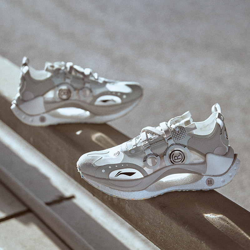 中国李宁绝影crc运动鞋男女透支支撑稳定网面运动休闲鞋