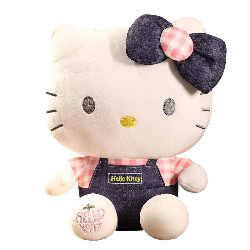 hellokitty公仔凯蒂猫玩偶kt猫娃娃可爱哈喽kitty毛绒玩具送女孩