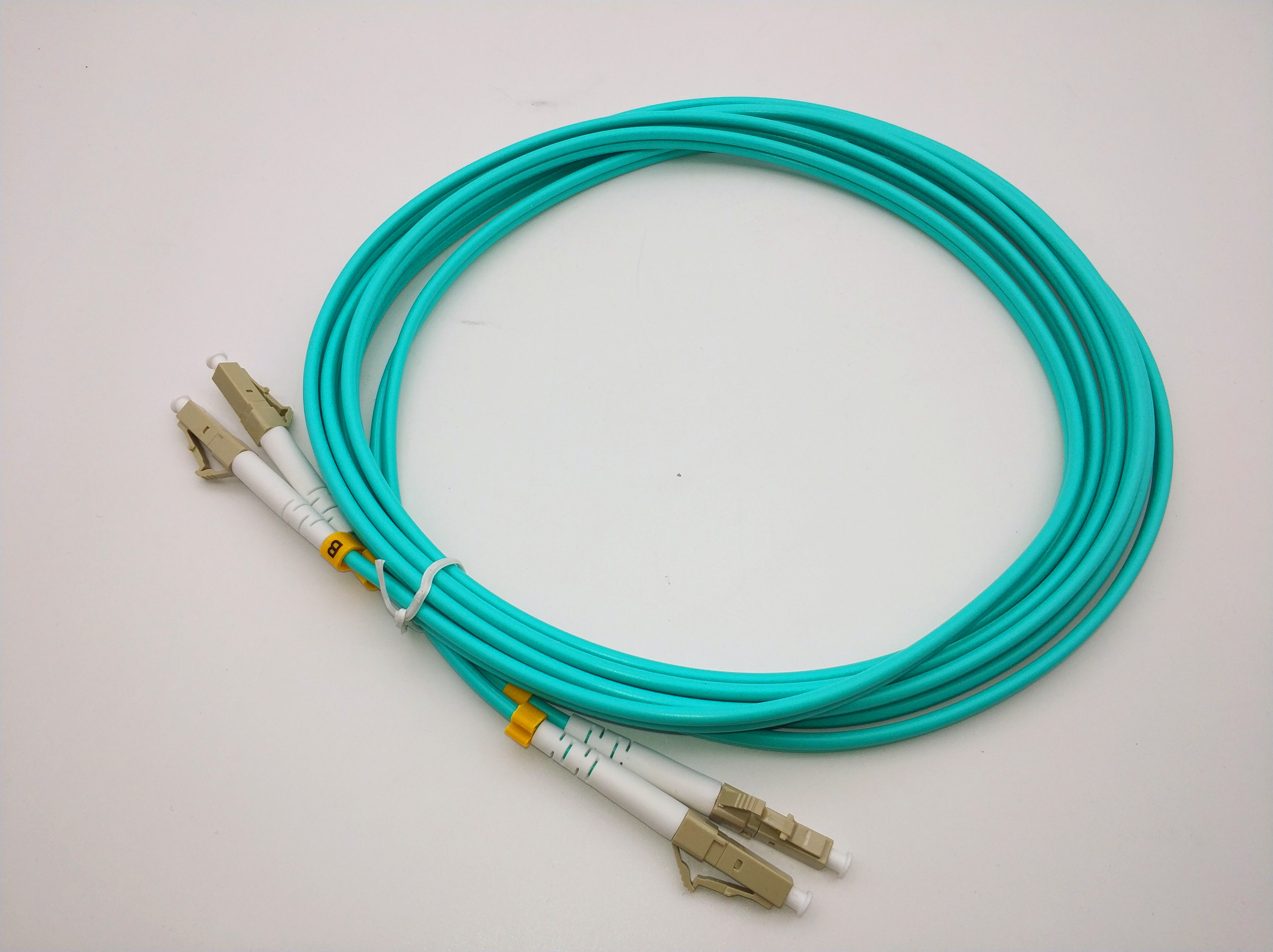 思优普 5米lc-lc 万兆多模双芯 om3光纤跳线 尾纤网络延长线