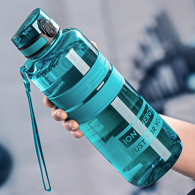 大容量运动水杯夏季户外便携塑料大号水瓶2000ml太空杯