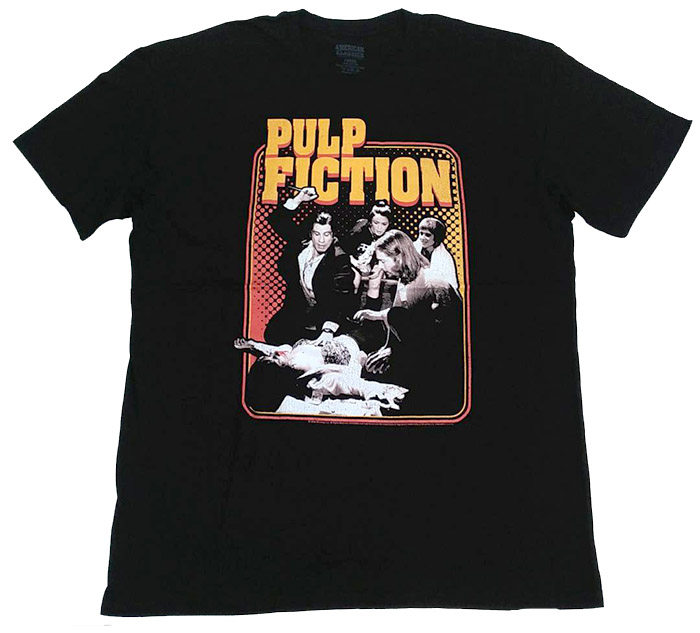 现货pulpfiction低俗小说昆汀乌玛瑟曼美国官方短袖电影t恤shirt