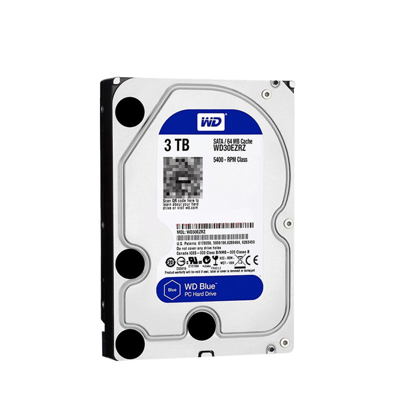 wd/西部数据 wd30ezrz台式机3t电脑硬盘 西数蓝盘3tb 机械硬盘
