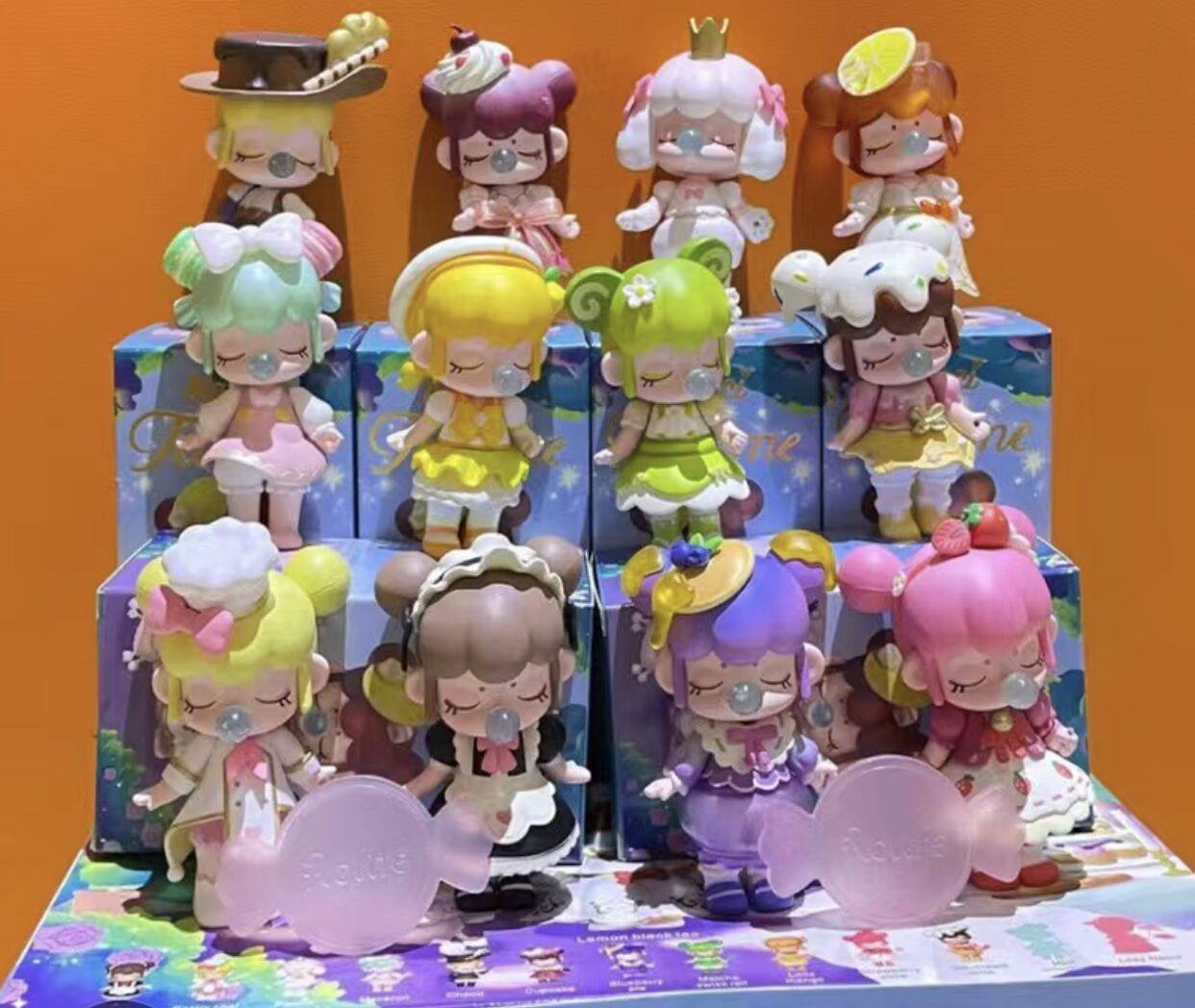 第四四代梦境下午茶系列盲盒潮玩手办确认儿童玩具潮玩盲盒